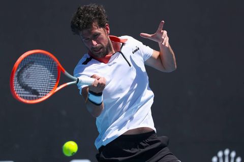 Haase meteen aan de bak: Murray zijn tegenstander in Rotterdam