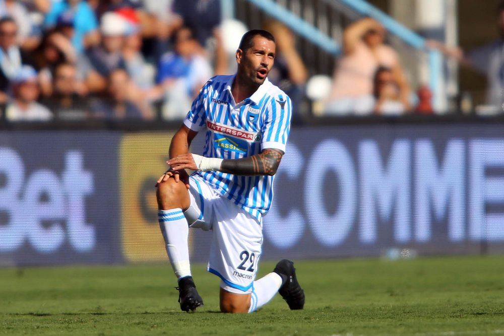 SPAL-fans zijn boos op Borriello: 'Minder seksen, meer scoren!'