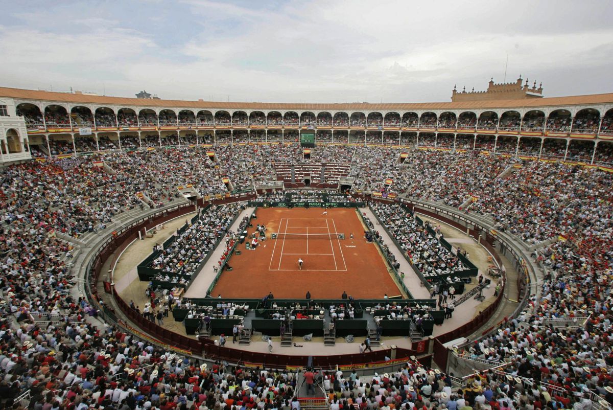 Spanje wil Davis Cup tennissen in de stierenvechtersarena van Valencia
