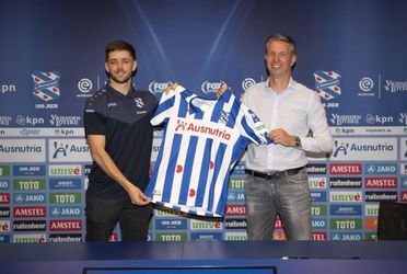 Zonder een minuut te spelen is Joaquin Fernandez alweer weg bij Heerenveen