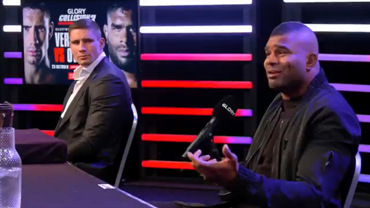 🎥 | Overeem: 'Ik zou Verhoeven easy pakken bij een straatgevecht, dat weet hij ook'