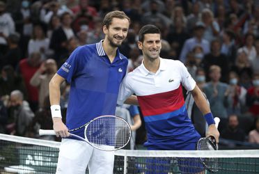 Daniil Medvedev is lief voor Novak Djokovic: 'Haters zullen later van hem gaan houden'