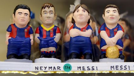Barcelona traint zonder Messi in Japan
