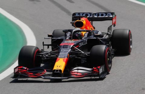 Max Verstappen na 2e plek achter Lewis Hamilton: 'Het was een moeilijk weekeinde'
