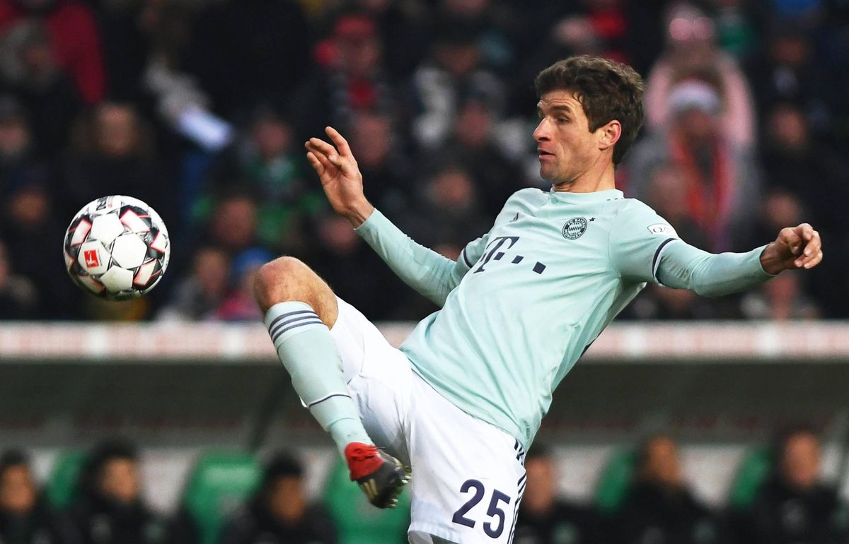 Mijlpaal voor Thomas 'karate' Müller: 300ste wedstrijd in de Bundesliga