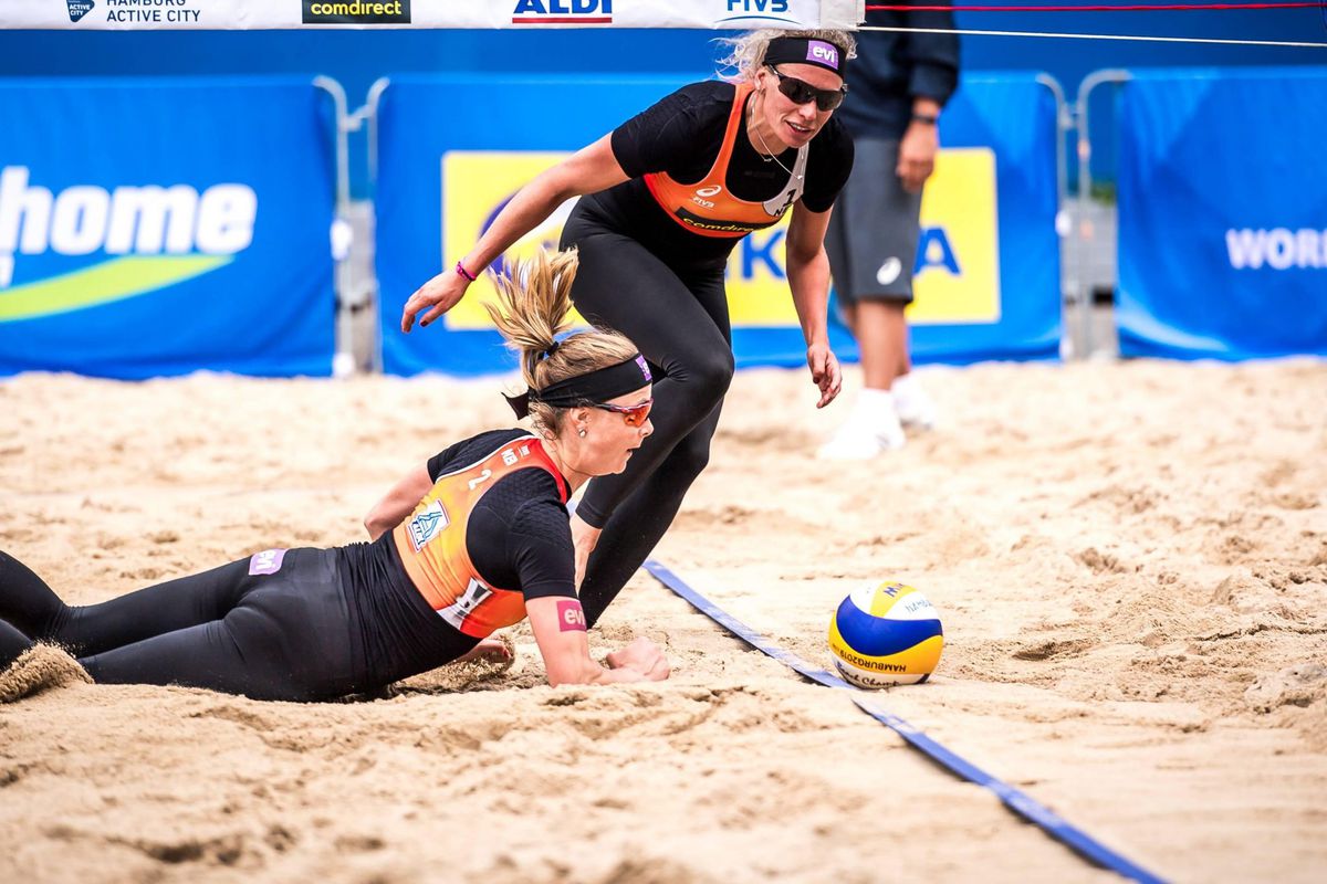 Nederlands vrouwenduo uitgeschakeld op WK beachvolleybal