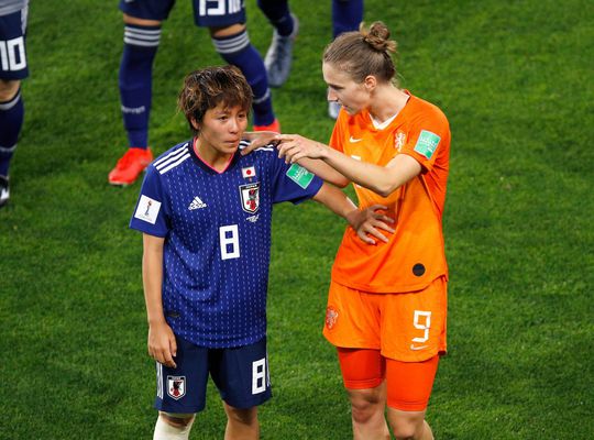 Miedema had het gevoel dat er 20 Japanners op het veld stonden