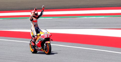 Márquez pakt pole in Oostenrijk met historisch verschil: 0,002 seconde