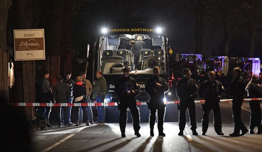 Politie extra alert bij Dortmund-Frankfurt