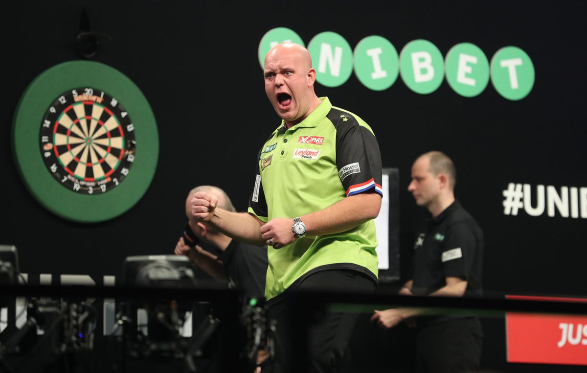 Dit zijn de 100 PDC-titels die Van Gerwen allemaal won