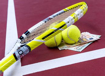 Duitse tennisser geschorst en krijgt boete voor gokken op 280 tennispotjes