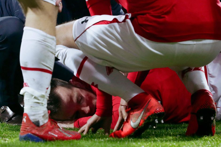 Status hoofdblessure Seuntjes: ‘Hij is bij kennis’