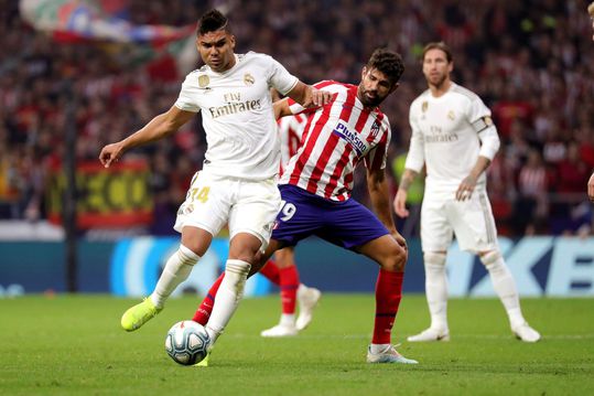 Atlético en Real Madrid spelen doelpuntloos gelijk in saaie stadsderby