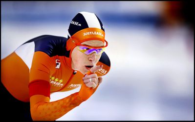 Podium bijna helemaal oranje op 1500 meter in Erfurt