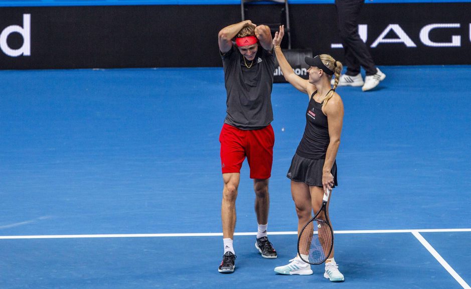 Zverev en Kerber met Duitsland naar finale Hopman Cup