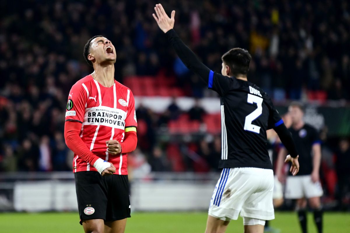 Goals, goals, goals: PSV scoort 4 keer tegen Kopenhagen, maar wint niét