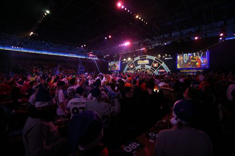 WK darts blijft langer in Alexandra Palace