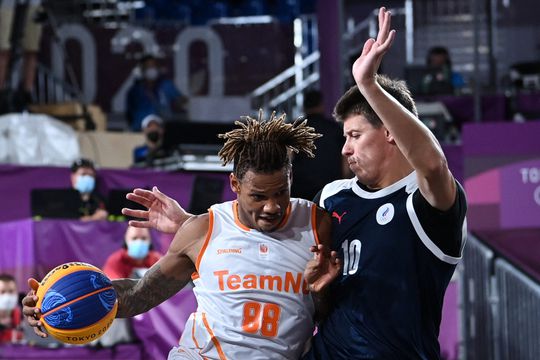 Nederlandse 3x3-basketballers revancheren zich tegen Rusland