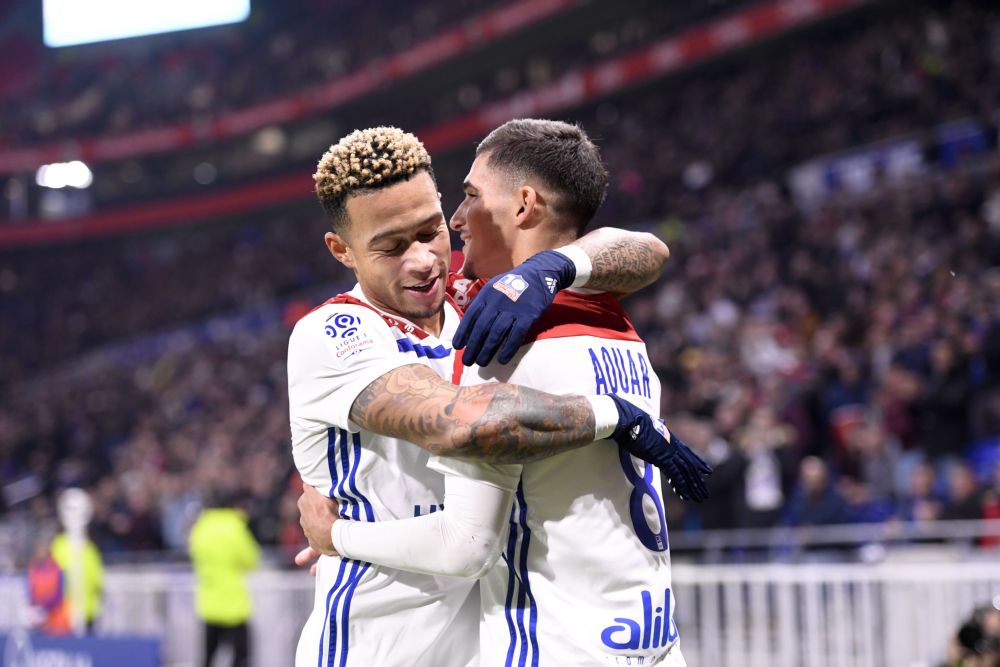 Basisspeler Memphis komt thuis met Lyon niet verder dan een gelijkspel tegen Bordeaux