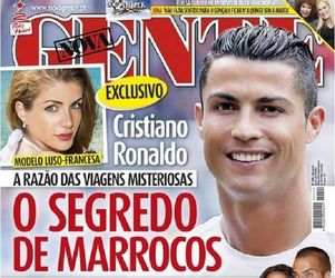 Jummie! Is dit Ronaldo's nieuwe snoepje in Marokko? (foto's)