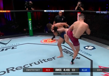 🎥 | Comeback! MMA-genie Goff wint partij op KO nadat hij zelf DEZE trap krijgt