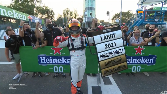 🎥 | Larry ten Voorde is opnieuw kampioen van de Porsche Supercup