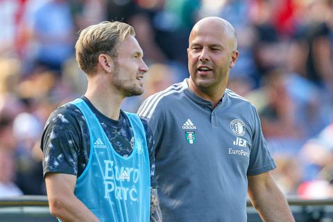 Terug van weggeweest: daar is Mark Diemers eindelijk weer bij Feyenoord