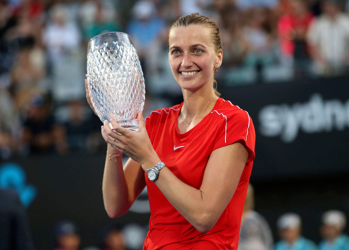Kvitova kan met goed gevoel aan Australian Open beginnen na toernooiwinst in Sydney