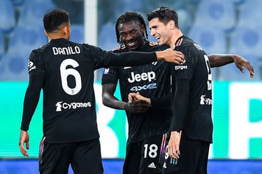 Juventus komt goed weg bij Sampdoria en kan voorzichtig omhoog kijken
