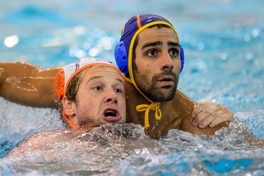 Waterpoloërs maken opnieuw geen schijn van kans tegen Spanje (video's)