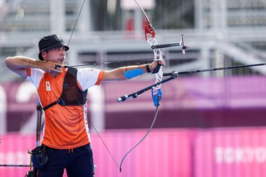 Olympisch toernooi voor 'zilveren' Steve Wijler voorbij na slippertje in tweede set