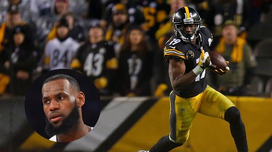 Smith-Schuster droomt van samenwerking met LeBron James in NFL