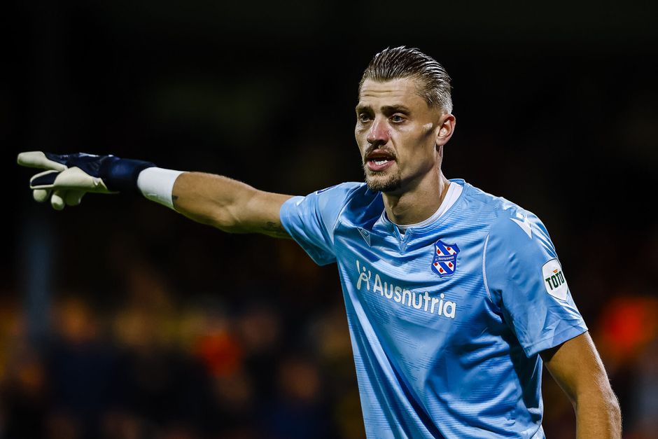 Finn Stokkers verslaat in extremis toch Andries Noppert: Go Ahead en Heerenveen delen de punten