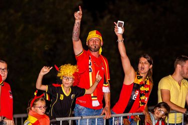 De Rode Duivels zijn weer terug in België, vanmiddag de huldiging