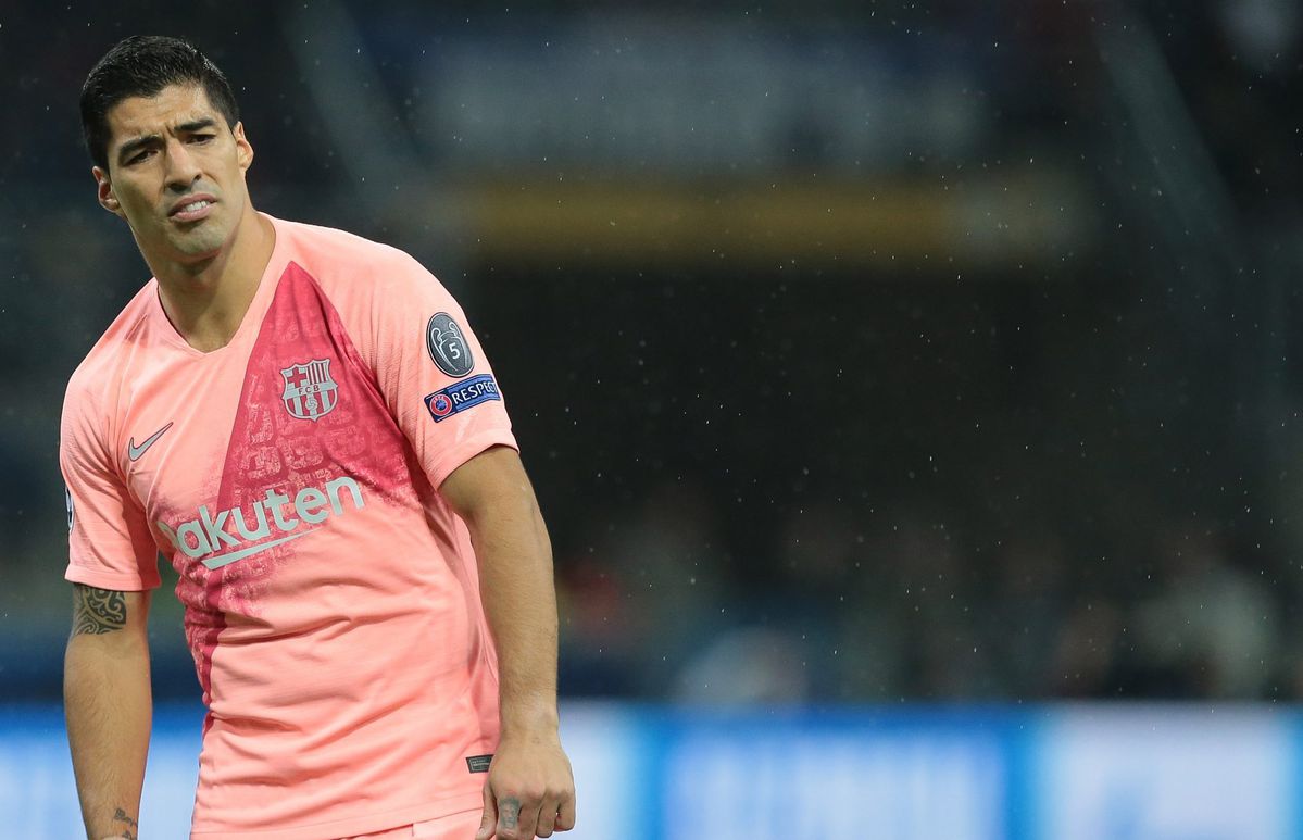 Suarez heeft al bijna 24 uur niet gescoord in een Europees uitduel