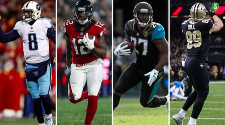 NFL play offs: Titans, Falcons, Jaguars en Saints mogen nog hopen