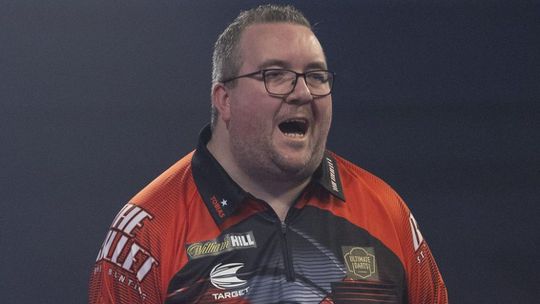 Stephen Bunting voor het eerst in zijn carrière naar halve finales WK darts