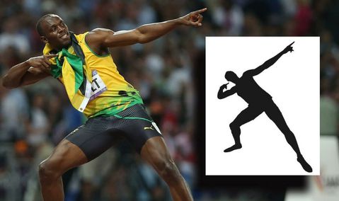Usain Bolt laat beroemde overwinningspose officieel vastleggen als handelsmerk