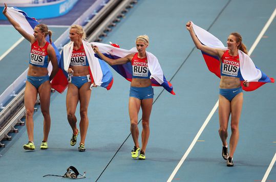 Russische estafetteploeg moet medaille inleveren na dopinggevalletje