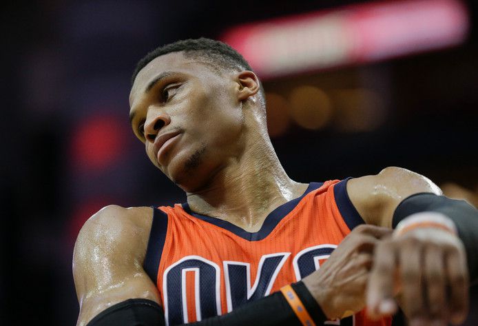 Westbrook weer een stapje dichtbij record in NBA