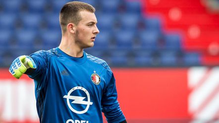 Feyenoord legt 'vijfde' doelman Bijlow tot 2021 vast