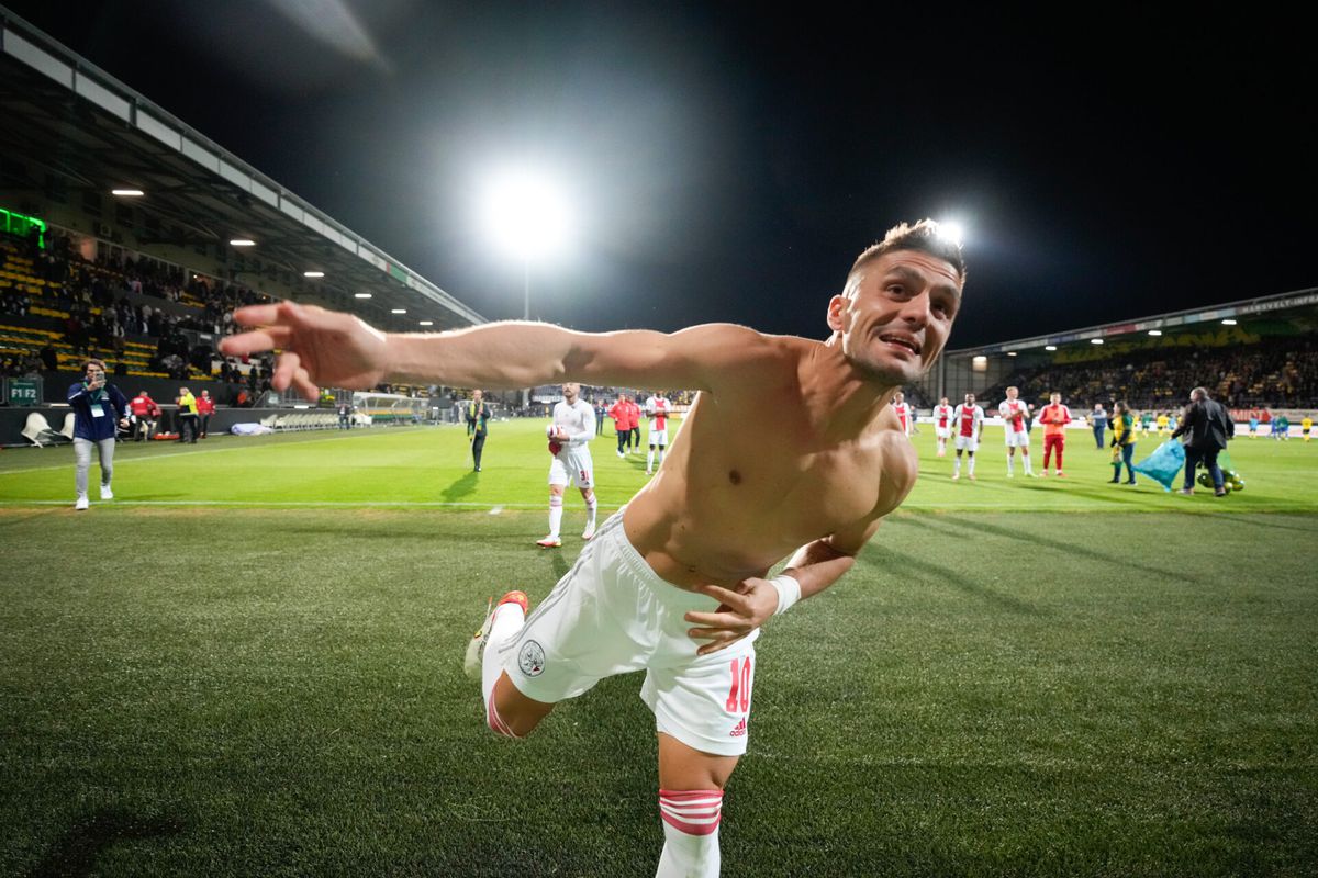 Dusan Tadic is sinds dinsdag bij 150 goals betrokken voor Ajax