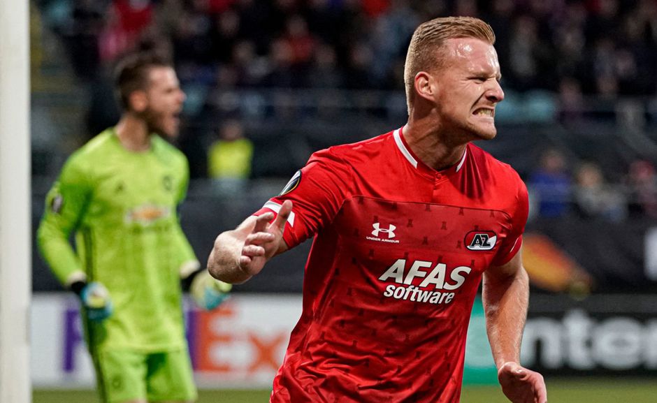 AZ doet zichzelf met gelijkspel tekort tegen het 'grote' Manchester United