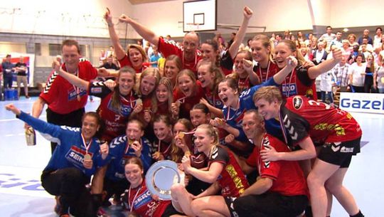 Handbalsters Dalfsen voor zesde keer op rij kampioen