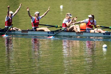 Vier-zonder bezorgt Nederland eerste gouden medaille op EK in Luzern