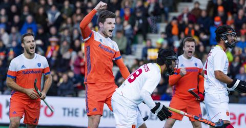 Hockeyers in 2e deel ruim voorbij Spanje in Pro League