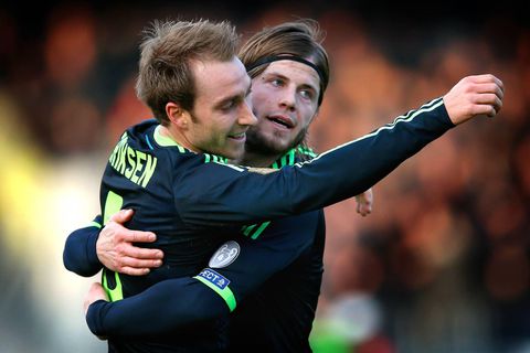 Lasse Schöne schrok zich de pleures door Christian Eriksen: 'Lastig om erover te praten'