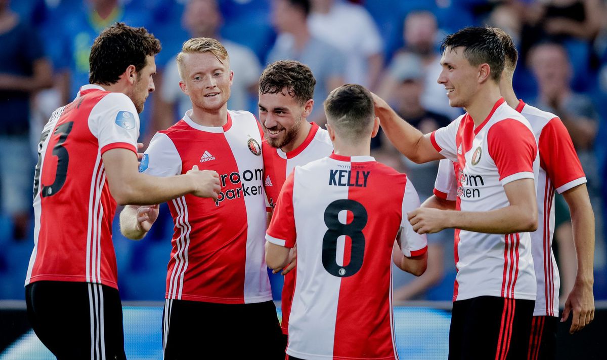 Berghuis scoort drie keer, maar Feyenoord speelt wel met 2-2 gelijk in oefenpotje (video)