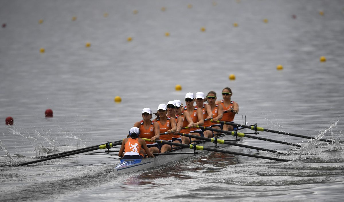 Nederlandse roeisters vrouwenacht laatste in finale