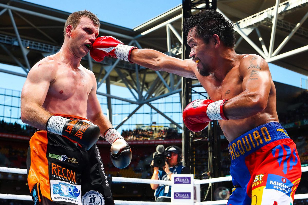 Pacquiao en Horn gaan weer boksen in Brisbane